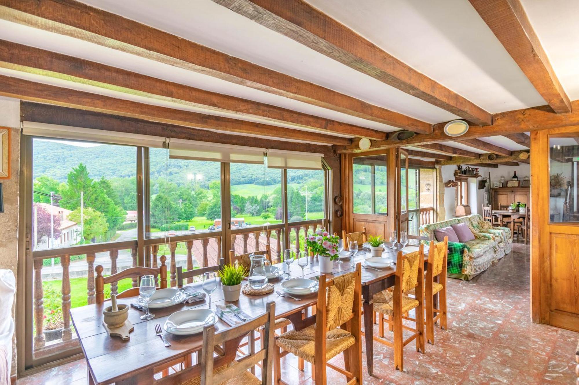 Casa Rural Arotzenia, Hogar Rustico En Pleno Valle De La Ulzama Lizaso Exteriör bild